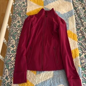 Burgundy Lululemon define jacket size 2 PRICE IS NEGOTIABLE!!!